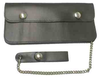 3 Compartment Wallet with 8 1/4" Chain