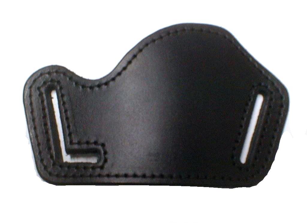 Gun holster to the belt, compact, vegetable leather