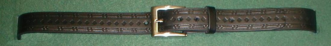 Ceinture 1 3/16 en cuir veritable imprimé