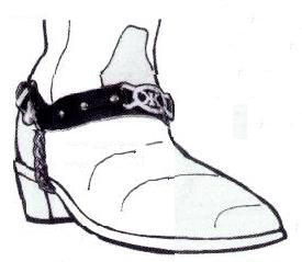  Decorative (K) Boot Strap 