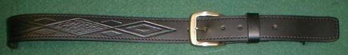  Ceinture 1 3/8, imprimée lozange