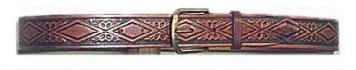  Ceinture 1 1/2 imprimé (lozange) teindu 2 tons