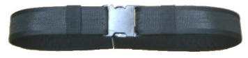   Ceinture 2" en nylon rigide et velcro.