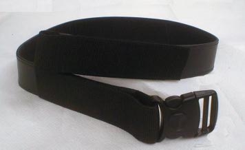 Ceinture 2", 11 degrés, extérieure, attache plastique